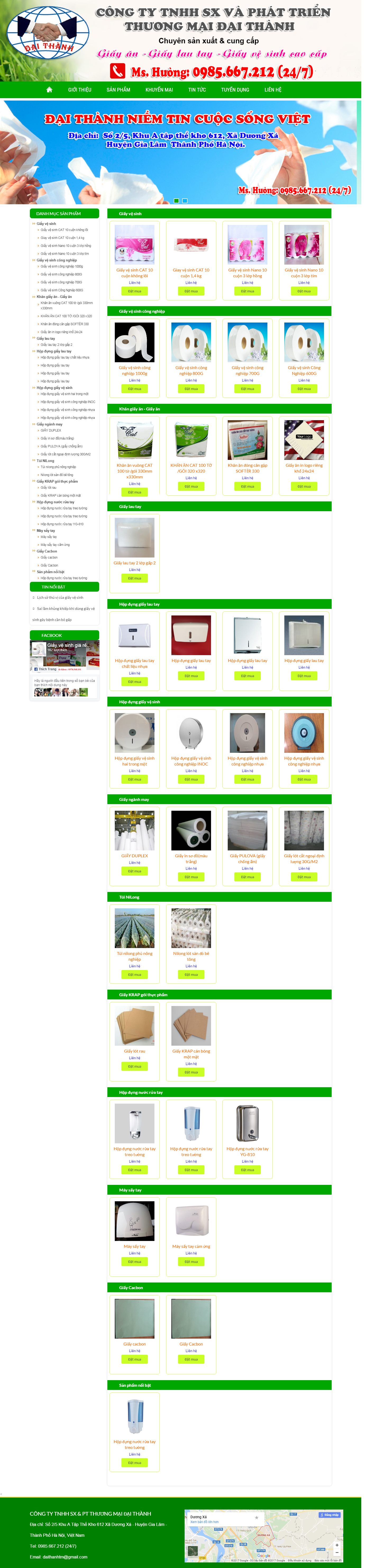 Thiết kế Web mới sonptperfect.com